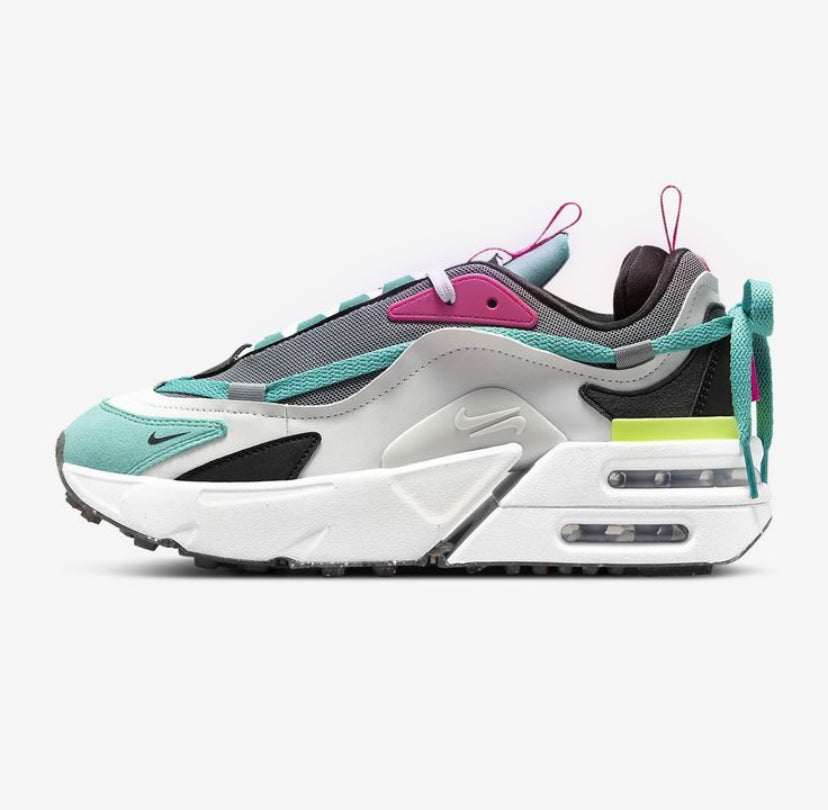 Nike Air Max Furyosa Unisex Metallic Silver Sneakers