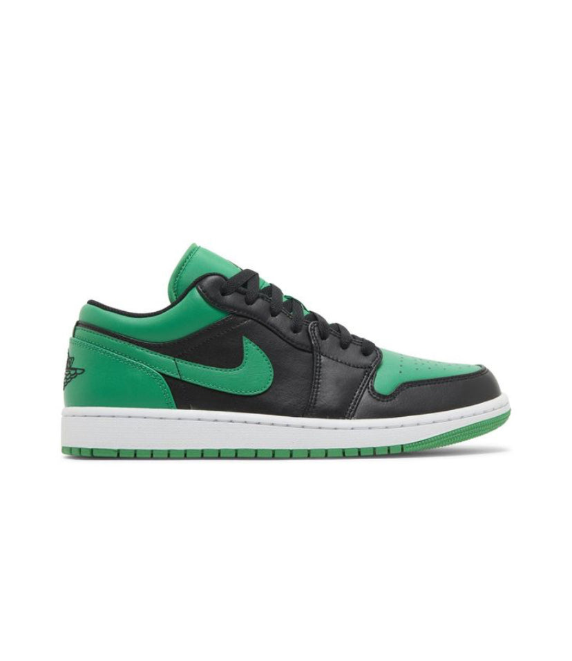 Nike Air Jordan 1 Low Lucky Green Women's Black Lucky Green White