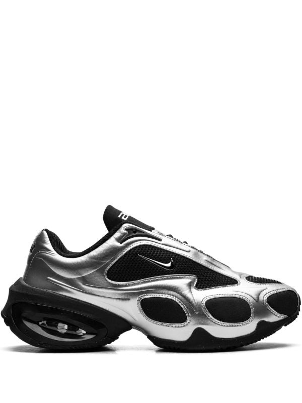 Nike Air Max Muse Women’s Sneakers - Black/Metallic Silver - Futuristic Chunky Air Cushioning,