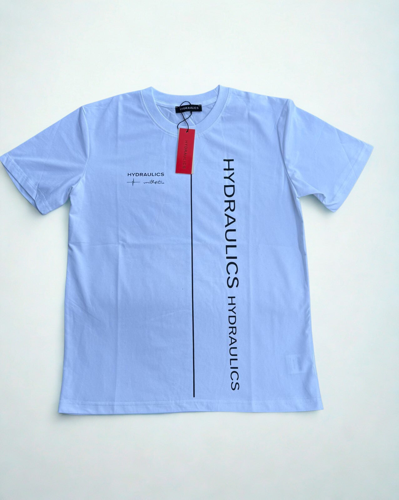 Hydraulics Logo T-Shirt Light Blue/White | Streetwear Tee SA