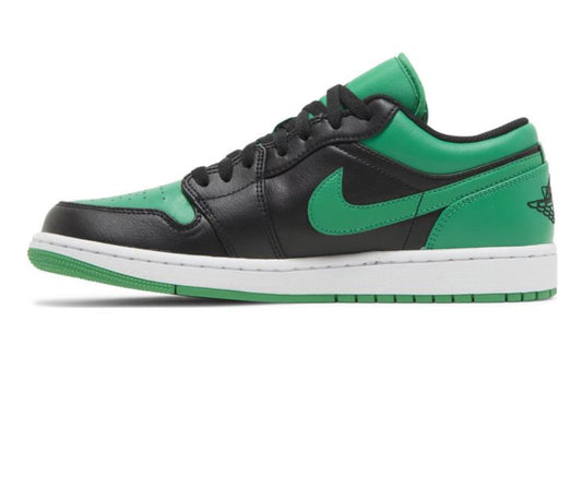 Nike Air Jordan 1 Low Lucky Green Women's Black Lucky Green White