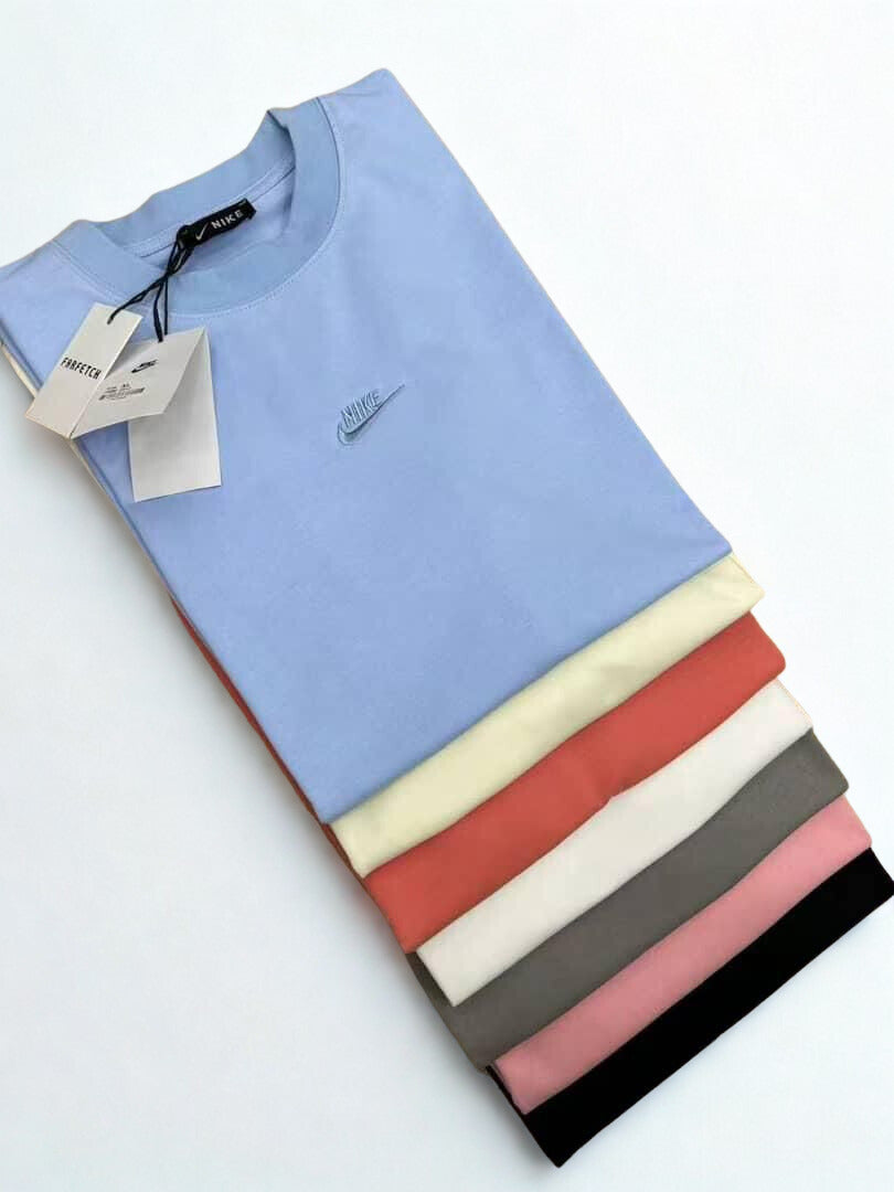 Nike Club Cotton T-Shirt Multi-Color Pack (White/Navy/Grey/Red) | Sizes S, M, L | Casual Unisex Tees