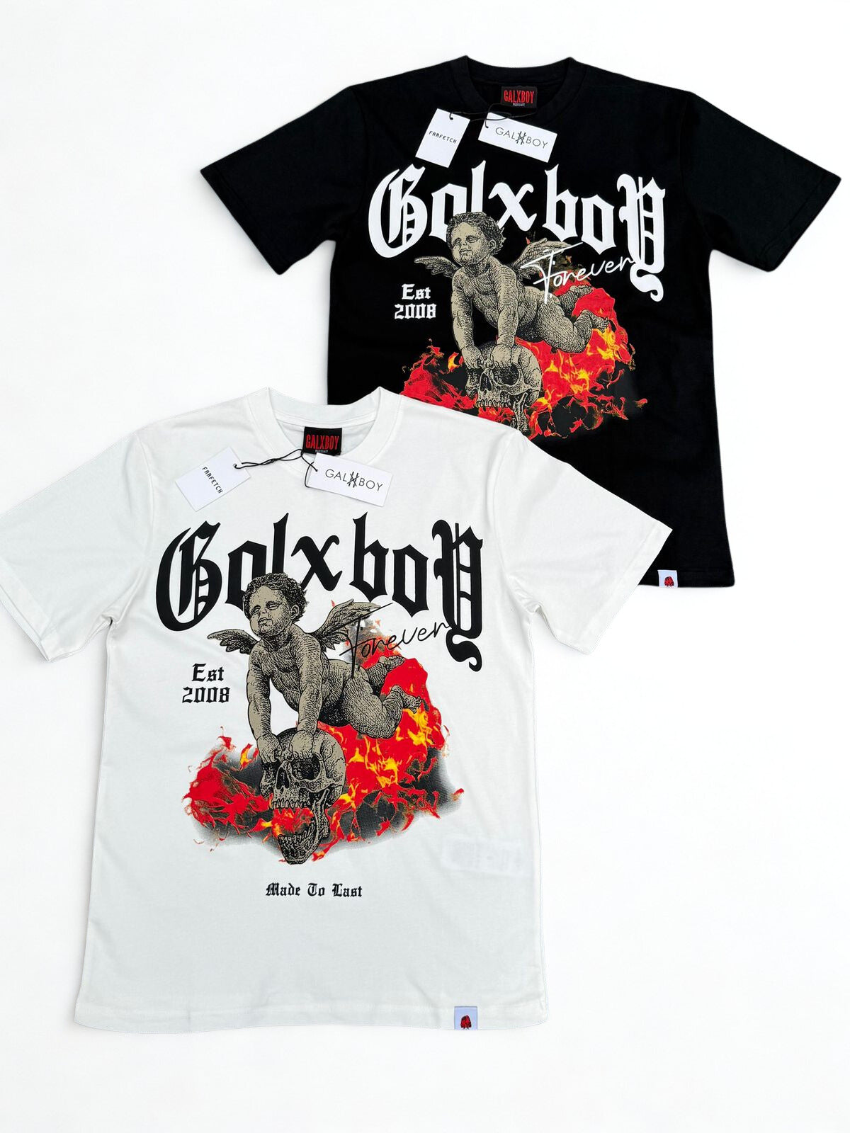 GALXBOY Angel 2.0 Oversized Graphic T-Shirt