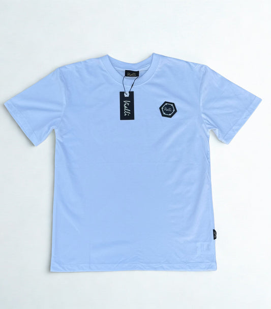 Vialli T-Shirt Black/White | Premium Cotton Mens Tee SA