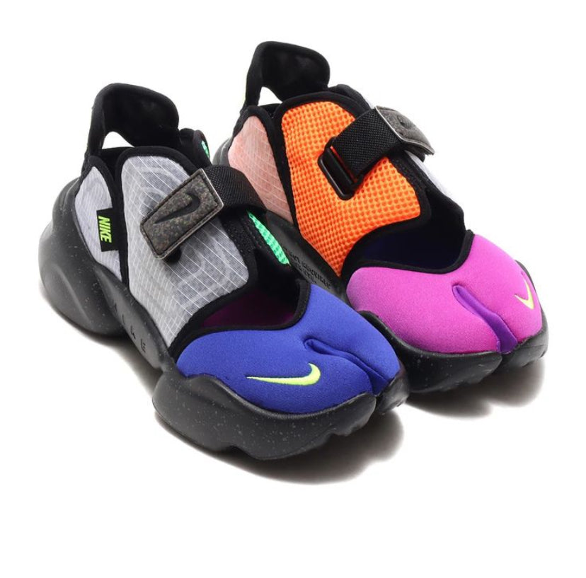 Nike Aqua Rift Unisex Sneakers - Multi-Color Pack (Black/Pink, Orange, Blue/Pink, White/Blue/Orange) (Sizes 3-9)