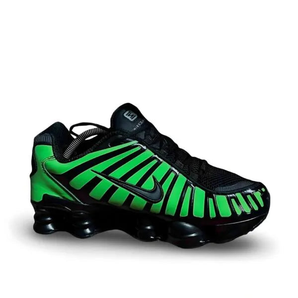 Nike Shox TL Unisex Sneakers - Black/Electric Green (Color-Changing Heat-Reactive)