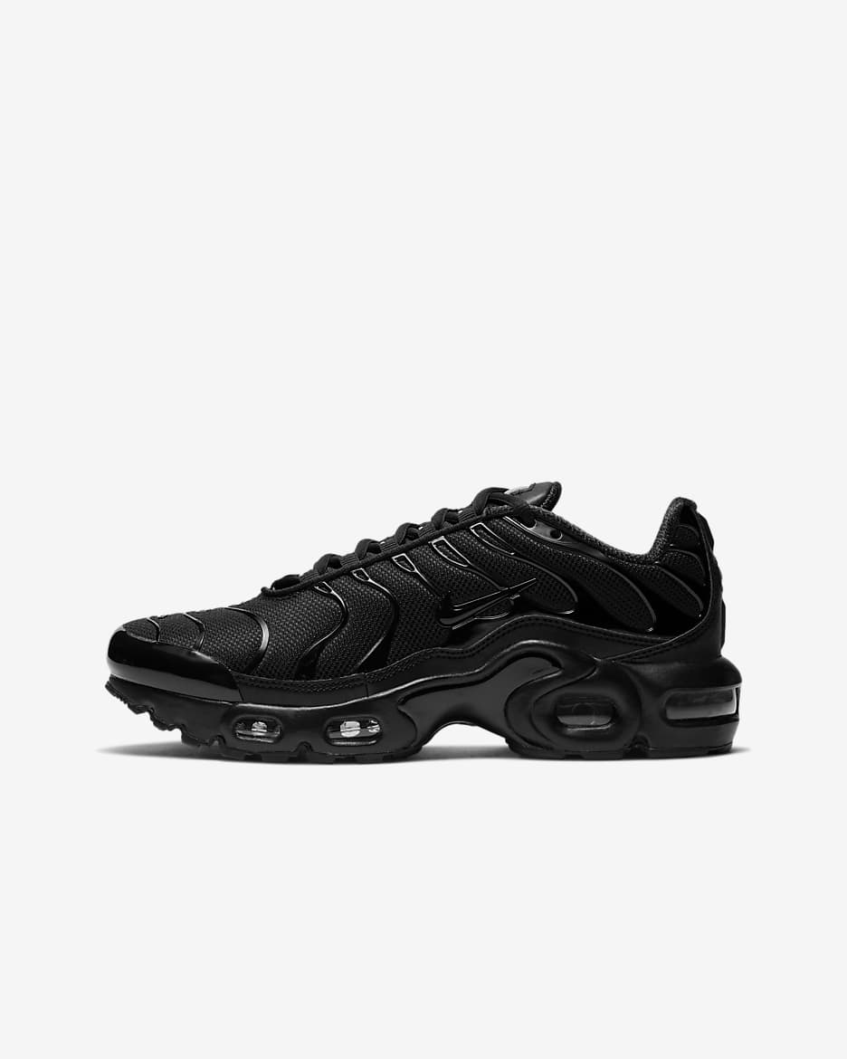 Nike Air Max Plus (TN) Unisex Sneakers - Multi-Color Pack (Triple Black, Tiger Orange) (Sizes 3-9)